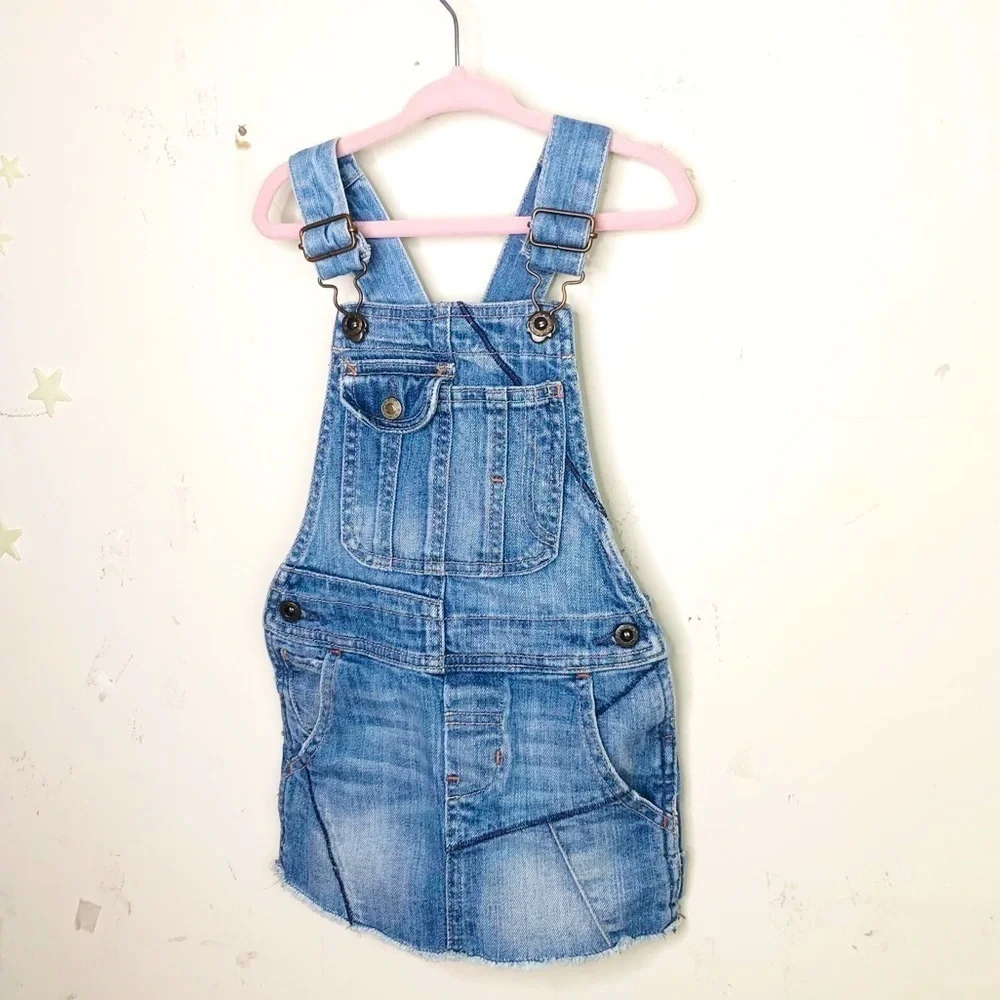 RALPH Lauren Company denim overall dress